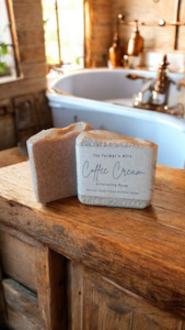 Milk and cream processing: Coffee Cream Exfoliating Soap