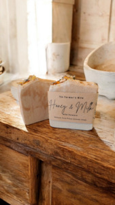 Honey and Milk Soap with Wildflowers