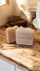 Milk and cream processing: Natural Oat Soap with Raw Milk