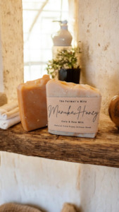 Milk and cream processing: Manuka Honey Soap with Oats and Raw Milk