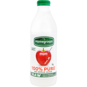 Homegrown - Apple Juice 1lt