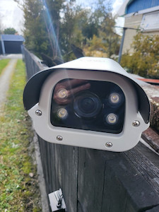 Software development service: SECURE RANGE IP camera w. spotlights & NRV Farmgate