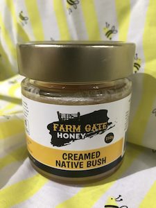 250g Creamed Native Bush - Farm Gate Honey New Zealand