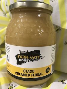 1 Kg Creamed Floral (Dunedin Hives) - Farm Gate Honey New Zealand