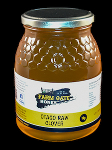 1 Kg Raw Clover - Farm Gate Honey New Zealand