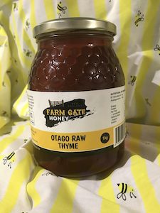 1 Kg Raw Thyme - Farm Gate Honey New Zealand