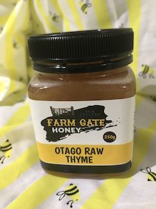 250g Raw Thyme - Farm Gate Honey New Zealand