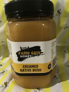 1 Kg Creamed Native Bush - Farm Gate Honey New Zealand