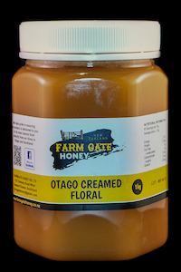 1 Kg Creamed Floral (Dunedin Hives) - Farm Gate Honey New Zealand