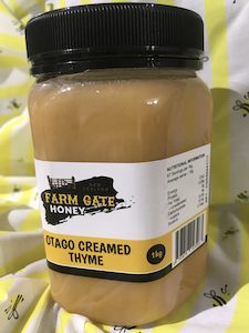 1 Kg Creamed Thyme - Farm Gate Honey New Zealand