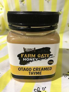 250g Creamed Thyme - Farm Gate Honey New Zealand