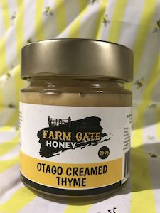 250g Creamed Thyme - Farm Gate Honey New Zealand