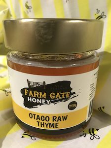 250g Raw Thyme - Farm Gate Honey New Zealand