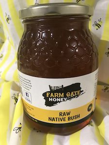 1 Kg Raw Native Bush - Farm Gate Honey New Zealand