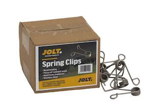 Fibreglass Rod Spring Clip - Premium 50 pack