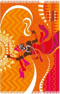 Brazilian Sarong: Canga Yansa