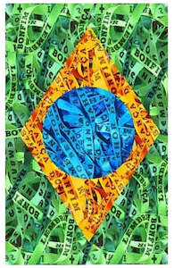 Brazilian Sarong: Canga Bandeira Bonfim