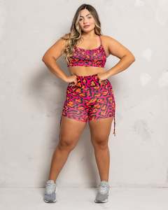 Shorts: Pink Leopard Shorts