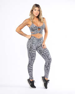 Python V-Waist Leggings