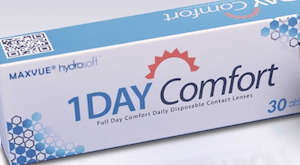 1 Day Comfort Prescription Daily Contact Lens (30 pack)