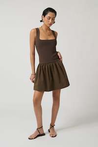 ONTE - UXIA CHOCOLATE DRESS