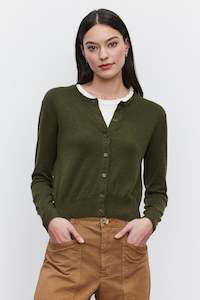 Velvet: VELVET - VIOLETTE CARDIGAN FOREST