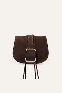 Ba&sh - Teddy Shoulder Bag Chocolate