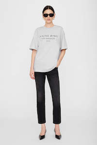 Anine Bing - Myers Heather Grey Tee