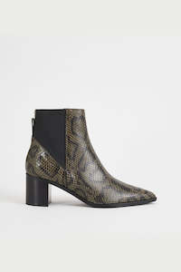 ATP - DONACI DARK GREEN PRINTED SNAKE WAS $919