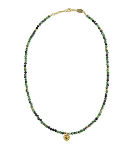 Gold Sister - High Tide Necklace Green