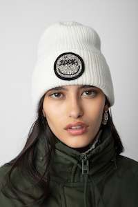 ZADIG ET VOLTAIRE - THOMSY WE ECRU BEANIE