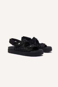 Ba&sh - Cratch Noir Sandals Was $689