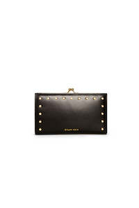 Dylan Kain - Forever Love Studded Wallet Gold Was $329