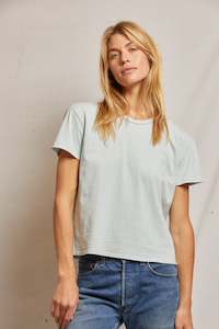 PERFECT WHITE TEE - HARLEY BOXY CREW FRESH MINT