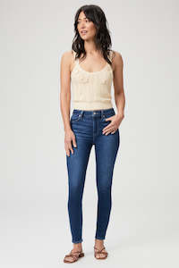 Paige - Hoxton High Rise Skinny Ankle Newbie Was $469