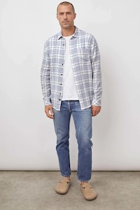 Rails - Wyatt Shirt Seaglass Melange Was $319