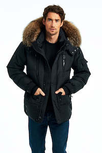 SAM NEW YORK - LODGE JACKET BLACK WAS $1899