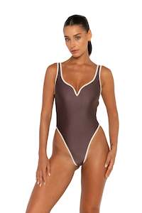 Swimwear: FAE - RYDER CACAO ONE PIECE