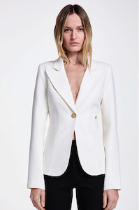 Smythe - Linen Duchess Blazer White