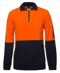 Sales agent for manufacturer: JB's HV 330G 1/2 ZIP FLEECE