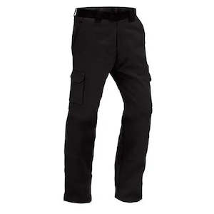 work pants TROUSER RIPSTOP COTTON BLACK