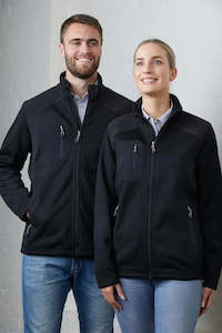 Black Jacket Softshell Mens and Womens Fits