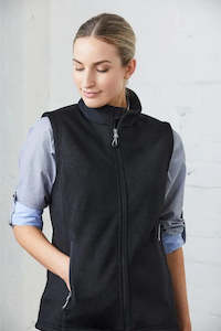 Softshell Vest Womens Black