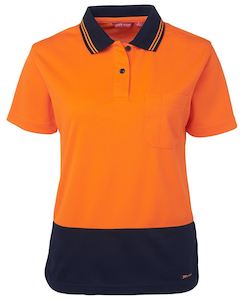 JB's LADIES HV S/S COMFORT POLO