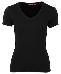 JB's LADIES V NECK TEE