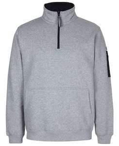 JB's 350 PREMIUM TRADE 1/2 ZIP FLEECE CHAR