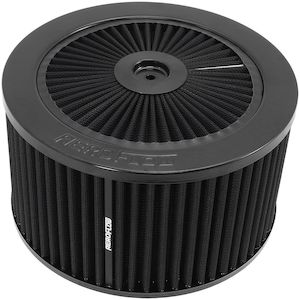 Air Filtration: Aeroflow Black Full Flow Air Filter Assembly with (AF2251-1375)