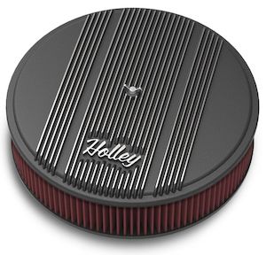 Holley Vintage Series Finned Aluminium Air Cleaner (HO120-153)