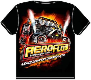 Aeroflow 2024 Black Small T-Shirt (AFSHIRT24-S)