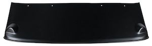 Body Exterior Interior Accessories: UPI 1933-34 Ford Gas Tank Cover, Steel Black EDP Finish (UPB24035)